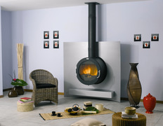 Piec wolnostojący Godin Silver 371107